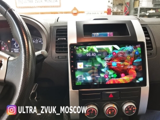 Штатная магнитола Redpower 71001 Slim для Nissan X-Trail 2007-2015 с климат-контролем с DSP процессором, 4G модемом и CarPlay на Android 10