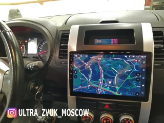 Штатная магнитола Redpower 71001 Slim для Nissan X-Trail 2007-2015 с климат-контролем с DSP процессором, 4G модемом и CarPlay на Android 10