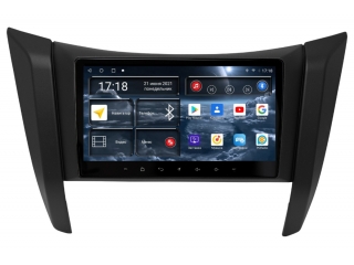 Штатная магнитола Redpower 71029 Slim для Nissan Navara 2014-2020 с DSP процессором, 4G модемом и CarPlay на Android 10