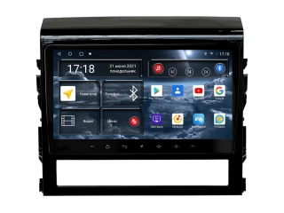 Штатная магнитола Redpower 71201 Slim для Toyota Land Cruiser 200 2014+ с DSP процессором, 4G модемом и CarPlay на Android 10