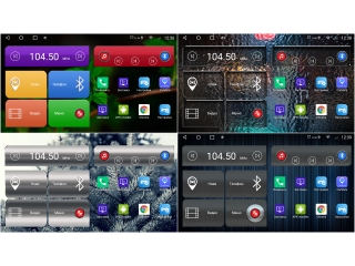 Штатная магнитола Redpower 75000 2Din Universal сенсорные кнопки с DSP процессором, 4G модемом и CarPlay на Android 10