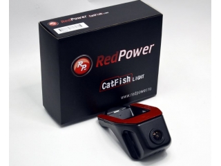 Видеорегистратор RedPower CatFish Light 6107 (карта памяти - опционально) с разрешением FullHD с Wi-Fi