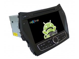 штатная магнитола roximo cardroid rd-2009 для hyundai santafe 3, 2012 на android 5.1