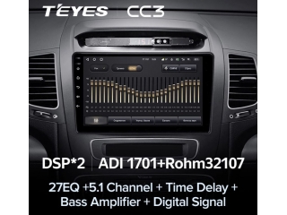Штатная магнитола Teyes для Kia Sorento 2012+ (конфигурация на выбор) с DSP процессором и 4G модемом на Android