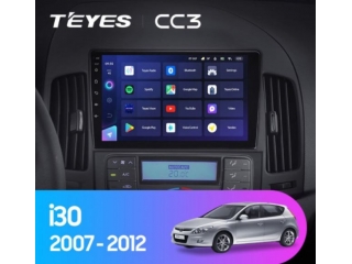 Штатная магнитола Teyes CC3 4/64Gb для Hyundai i30 2007-2012 8 ядер, DSP процессор, QLED дисплей, LTE модем, Andriod 10