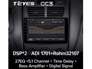 Штатная магнитола Teyes CC3 6/128Gb для Kia Sportage 2004-2010 8 ядер, DSP процессор, QLED дисплей, LTE модем, Andriod 10