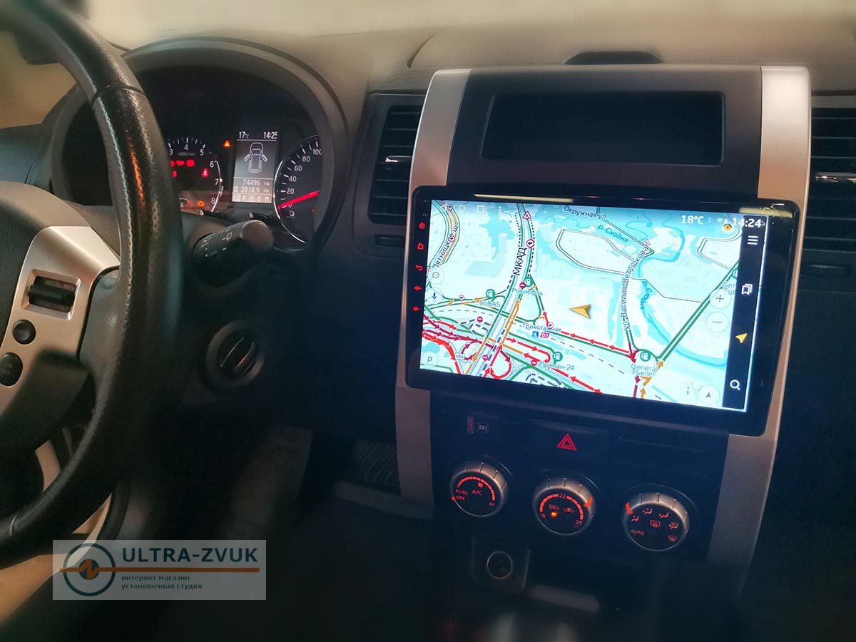 магнитола для nissan x trail t32